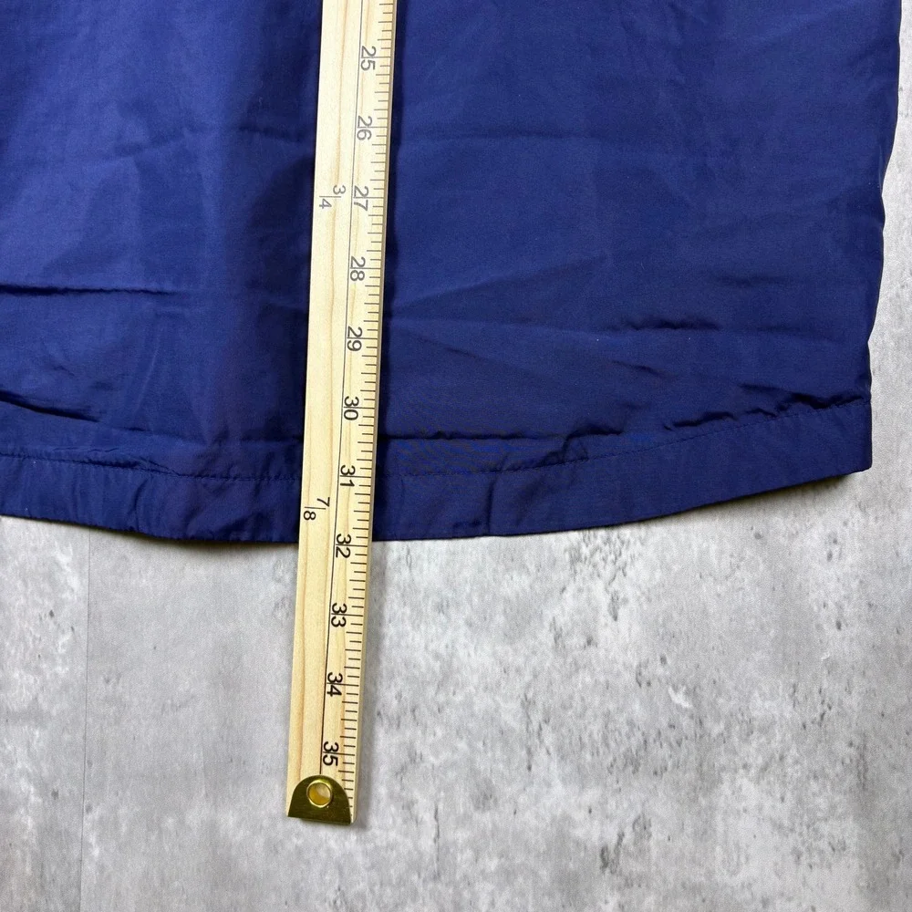 Vintage Adidas USA 2000 Olympic Windbreaker Jacket Medium Navy Blue Red White‎